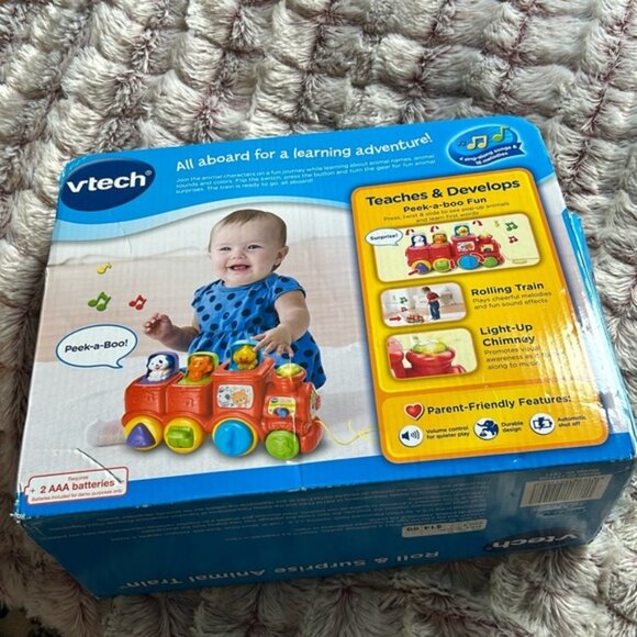 Vtech Roll & Surprise Animal train - Picture 2 of 2